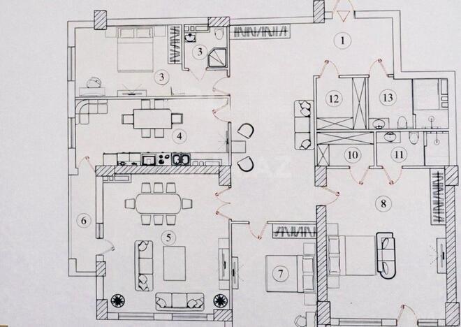 Продаётся 4-комн. новостройка 220 м², м. Нариман Нариманов, photo 24 from 25