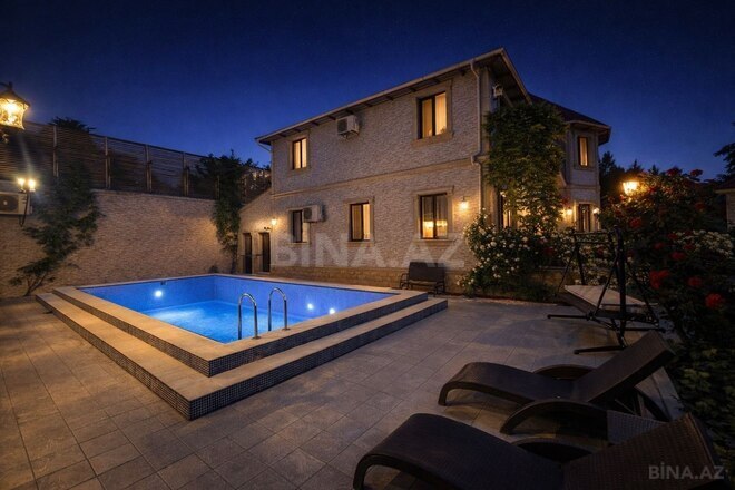 İcarəyə verilir 5 otaqlı həyət evi/bağ evi 450 m², Mərdəkan q., photo 3 from 32