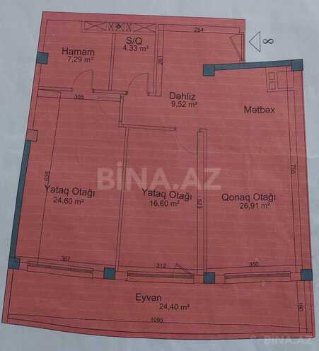 Продаётся 3-комн. новостройка 114 м², Бинагадинский р., photo 12 from 13