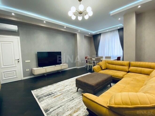 İcarəyə verilir 3 otaqlı yeni tikili 130 m², Nizami m., photo 3 from 11
