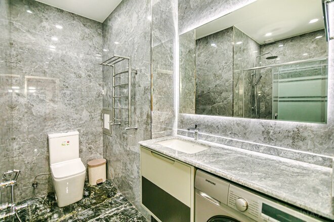 Сдаётся 3-комн. новостройка 105 м², м. Сахил, photo 19 from 28