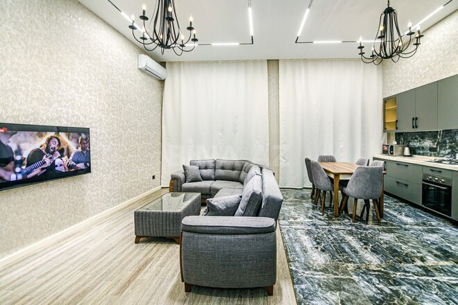Сдаётся 3-комн. новостройка 105 м², м. Сахил, photo 3 from 28