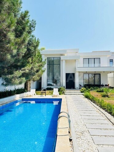 İcarəyə verilir 4 otaqlı həyət evi/bağ evi 300 m², Şüvəlan q., photo 1 from 32