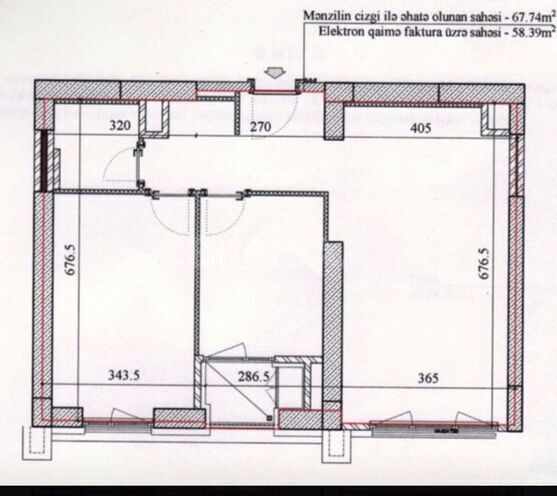 Satılır 2 otaqlı yeni tikili 67.7 m², Bakmil m., photo 4 from 24