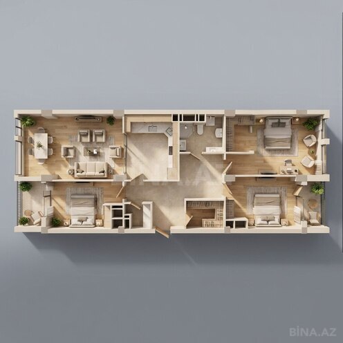 Satılır 4 otaqlı yeni tikili 146 m², Yeni Yasamal q., photo 14 from 15