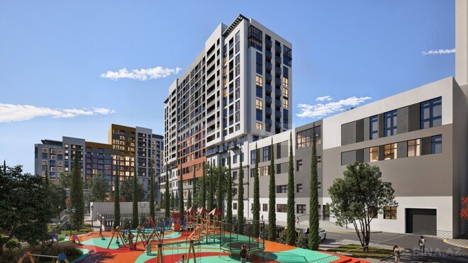 Satılır 1 otaqlı yeni tikili 56 m², Yeni Yasamal q., photo 5 from 16