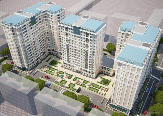 Satılır 3 otaqlı yeni tikili 143.7 m², Nəriman Nərimanov m., photo 3 from 32