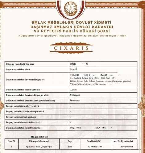 Satılır 4 otaqlı köhnə tikili 100 m², Qaraçuxur q., photo 18 from 19