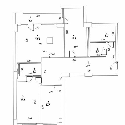 Продаётся 3-комн. новостройка 135 м², м. Гянджлик, photo 4 from 10