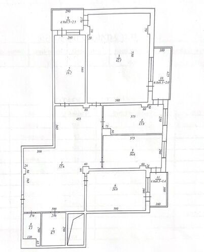 Продаётся 4-комн. новостройка 190.5 м², Сабунчинский  р., photo 4 from 14