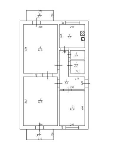 Satılır 3 otaqlı köhnə tikili 90 m², Nəriman Nərimanov m., photo 11 from 12