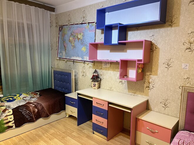 Сдаётся 3-комн. вторичка 68 м², м. Элмляр Академиясы, photo 5 from 16