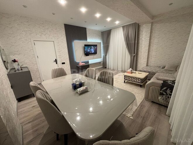 İcarəyə verilir 2 otaqlı yeni tikili 70 m², İnşaatçılar m., photo 1 from 8