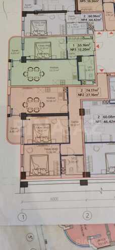 Satılır 3 otaqlı yeni tikili 74 m², photo 13 from 14