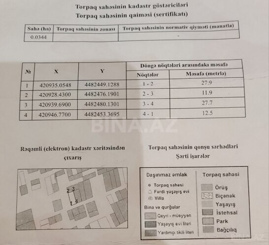 Продаётся  участок 3.4 сот, пос. Бина, photo 17 from 19