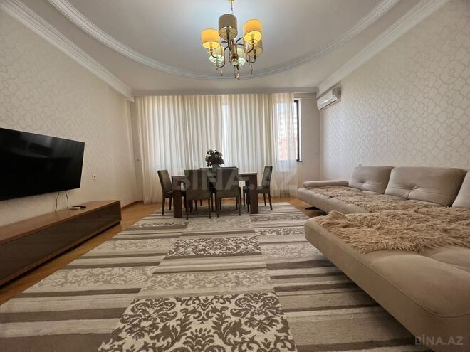 İcarəyə verilir 3 otaqlı yeni tikili 105 m², Şah İsmayıl Xətai m., photo 1 from 31