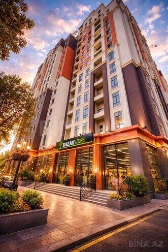 Satılır 3 otaqlı yeni tikili 92 m², Qara Qarayev m., photo 22 from 24