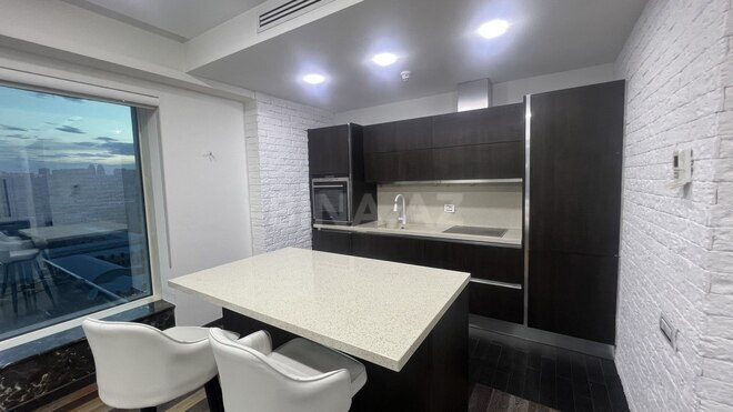 Сдаётся 2-комн. новостройка 100 м², м. Сахил, photo 3 from 9