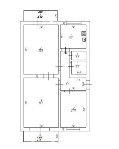 Продаётся 3-комн. вторичка 90 м², м. Нариман Нариманов, photo 11 from 12
