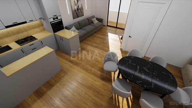 Сдаётся 2-комн. новостройка 60 м², м. Низами, photo 5 from 7