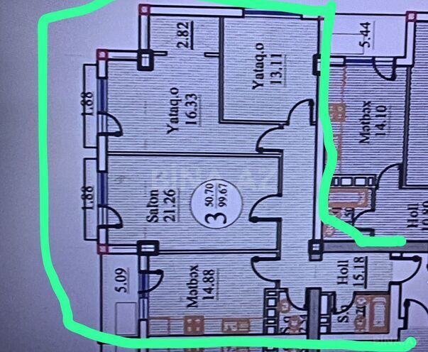 Продаётся 3-комн. новостройка 100 м², м. 28 мая, photo 3 from 16