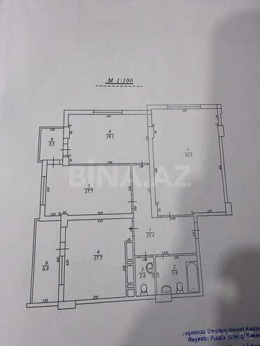 Продаётся 3-комн. новостройка 125 м², м. Нариман Нариманов, photo 13 from 14