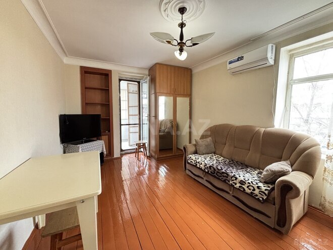 İcarəyə verilir 1 otaqlı köhnə tikili 40 m², Elmlər Akademiyası m., photo 1 from 14