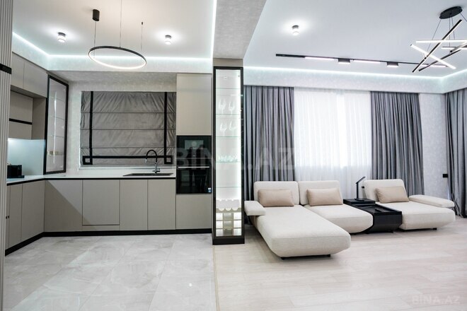 İcarəyə verilir 3 otaqlı yeni tikili 130 m², Ağ şəhər q., photo 1 from 25
