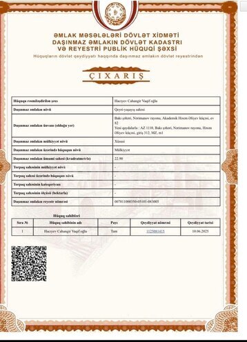 Продаётся  объект 22.9 м², м. Гянджлик, photo 21 from 22