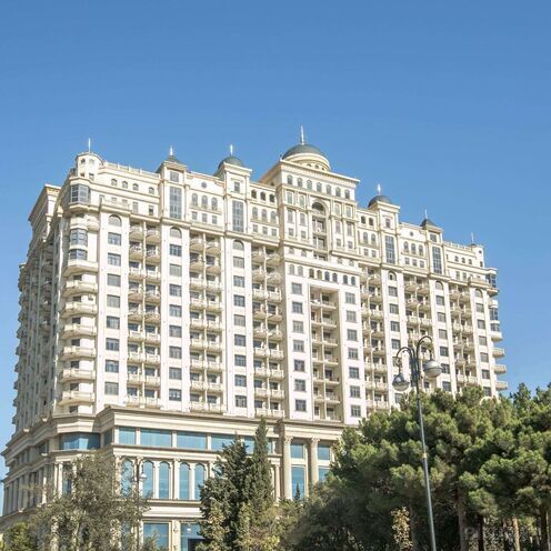 Продаётся 4-комн. новостройка 128 м², м. Элмляр Академиясы, photo 1 from 12