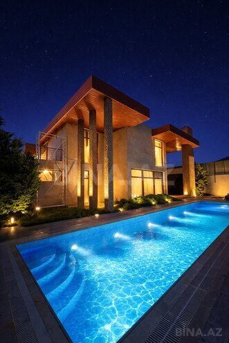 İcarəyə verilir 5 otaqlı həyət evi/bağ evi 400 m², Bilgəh q., photo 1 from 17