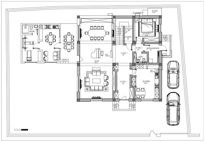 Satılır 7 otaqlı həyət evi/bağ evi 350 m², Bahar q., photo 14 from 18