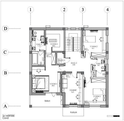 Satılır 7 otaqlı həyət evi/bağ evi 350 m², Bahar q., photo 16 from 18