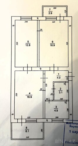 Satılır 3 otaqlı köhnə tikili 70 m², Şah İsmayıl Xətai m., photo 3 from 29
