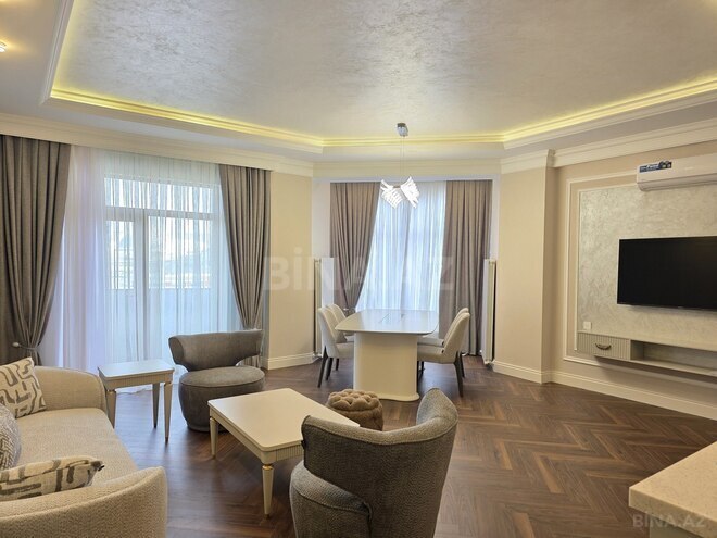 İcarəyə verilir 3 otaqlı yeni tikili 105 m², Şah İsmayıl Xətai m., photo 3 from 26