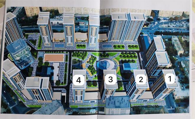 Satılır 3 otaqlı yeni tikili 94 m², Qara Qarayev m., photo 5 from 6