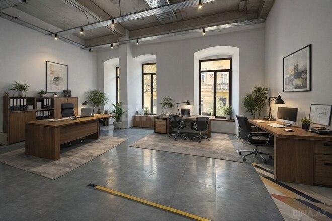 İcarəyə verilir 4 otaqlı ofis 155 m², Sahil m., photo 3 from 17
