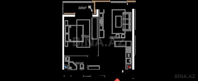 Продаётся 2-комн. новостройка 61.2 м², пос. Нардаран, photo 8 from 9