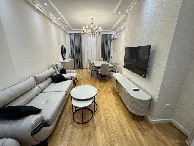 İcarəyə verilir 3 otaqlı yeni tikili 130 m², Şah İsmayıl Xətai m., photo 1 from 19