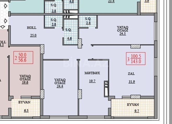 Продаётся 3-комн. новостройка 143 м², м. 28 мая, photo 3 from 12