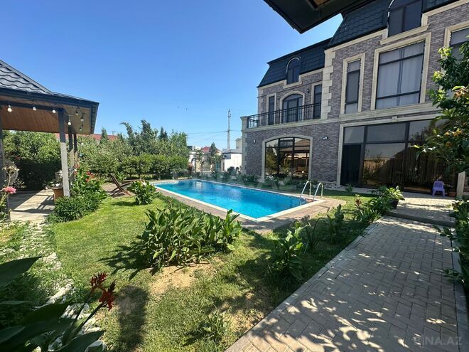 İcarəyə verilir 5 otaqlı həyət evi/bağ evi 300 m², Görədil q., photo 1 from 32