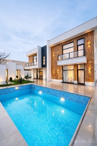 İcarəyə verilir 4 otaqlı həyət evi/bağ evi 180 m², Mərdəkan q., photo 1 from 22