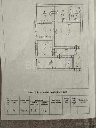 Продаётся 4-комн. вторичка 111 м², м. Сахил, photo 3 from 30