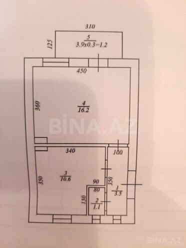 Продаётся 2-комн. вторичка 33 м², пос. Бакиханова, photo 7 from 8