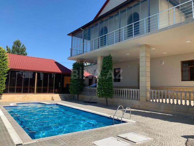 İcarəyə verilir 5 otaqlı həyət evi/bağ evi 400 m², Novxanı q., photo 1 from 28