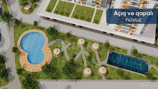 Продаётся 2-комн. новостройка 63.3 м², м. Кероглу, photo 6 from 21