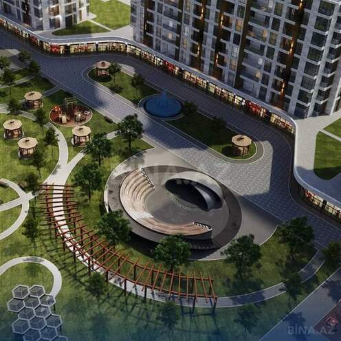 Продаётся 2-комн. новостройка 63.3 м², м. Кероглу, photo 10 from 21