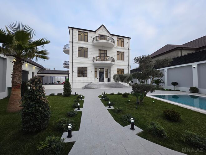 İcarəyə verilir 6 otaqlı həyət evi/bağ evi 500 m², Mərdəkan q., photo 1 from 24