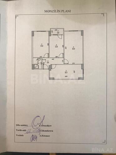 Satılır 3 otaqlı yeni tikili 90 m², Qara Qarayev m., photo 18 from 23