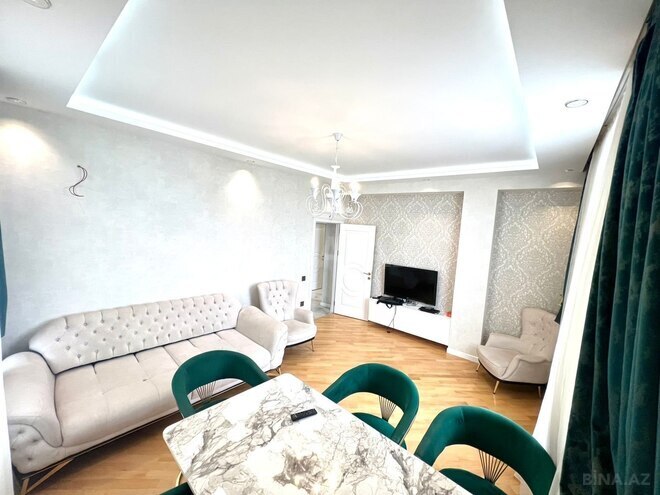 İcarəyə verilir 2 otaqlı yeni tikili 72 m², 7-ci mikrorayon q., photo 1 from 19